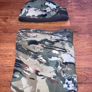 Under Armour Neck and Beanie Camo